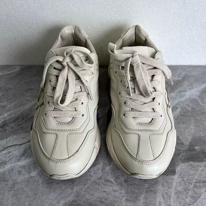 Gucci Gucci Rhyton Dad Sneakers in Ivory White-yf Size US 6.5 / EU 39-40 - 2 Thumbnail