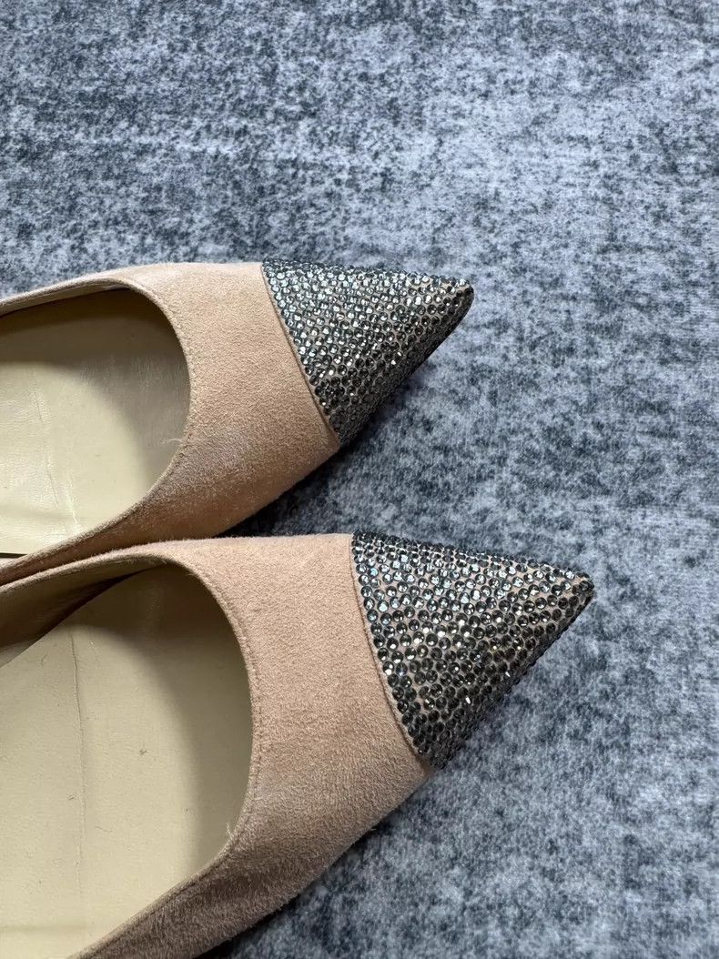 Jimmy Choo Jimmy Choo Pointed Toe Flat Shoes-yf Size US 8 / EU 41 - 2 Thumbnail
