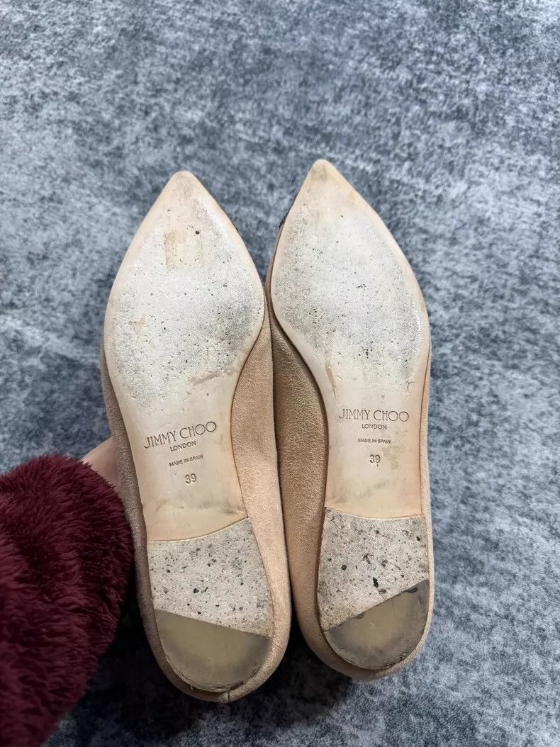 Jimmy Choo Jimmy Choo Pointed Toe Flat Shoes-yf Size US 8 / EU 41 - 4 Thumbnail