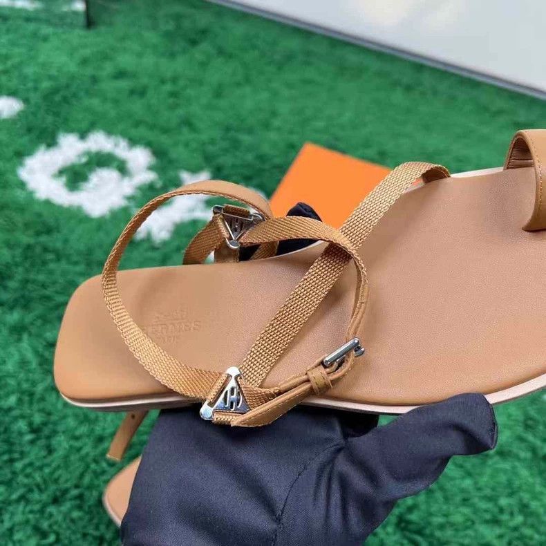 Hermes Hermes Roman Strap Flat Sandals-yf Size US 8 / EU 41 - 4 Thumbnail