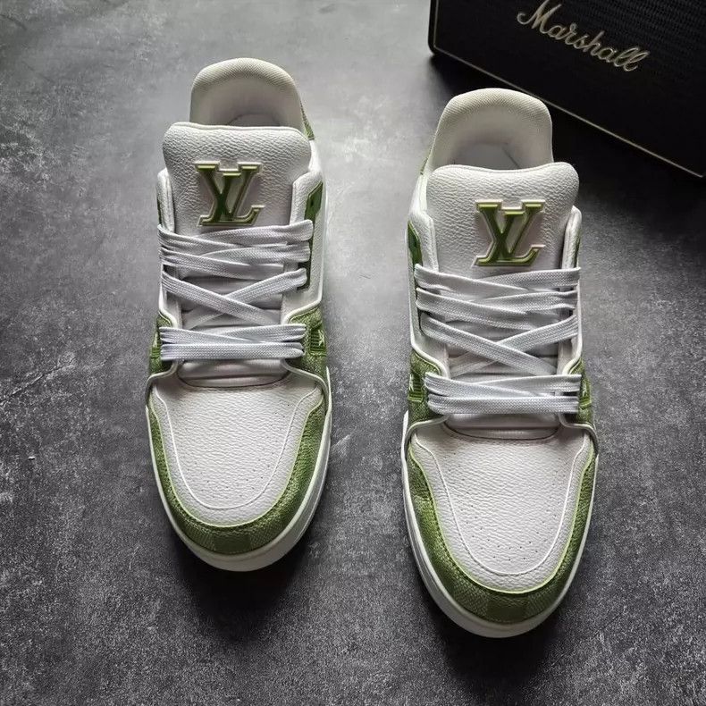 Louis Vuitton LOUIS VUITTON LV TRAINER TYLER Golf Sneakers-yf Size US 7 / EU 40 - 4 Thumbnail