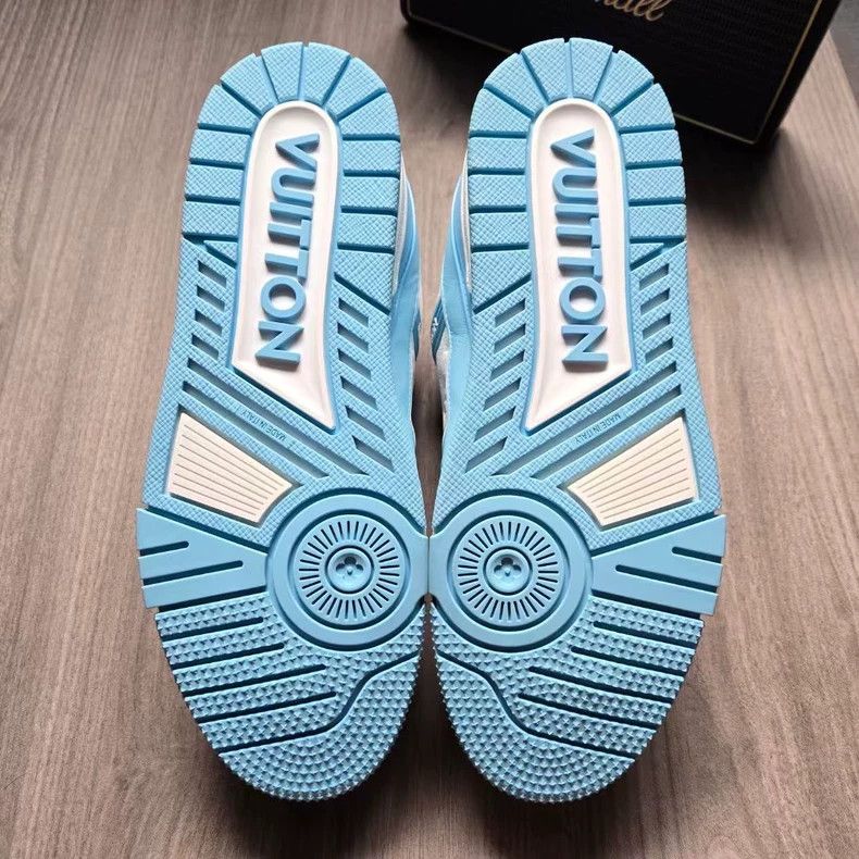 Louis Vuitton Louis Vuitton LV Trainer Sky Blue Sneakers-yf Size US 7.5 / EU 40-41 - 7 Thumbnail