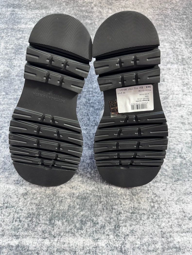 Bottega Veneta Bottega Veneta Black Ankle Boots Size 34.5-yf Size US 5.5 / EU 38 - 7 Thumbnail