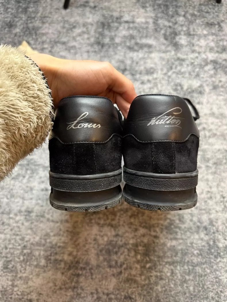 Louis Vuitton Louis Vuitton Black Warrior Trainer Size 7.5-yf Size US 7.5 / EU 40-41 - 4 Thumbnail