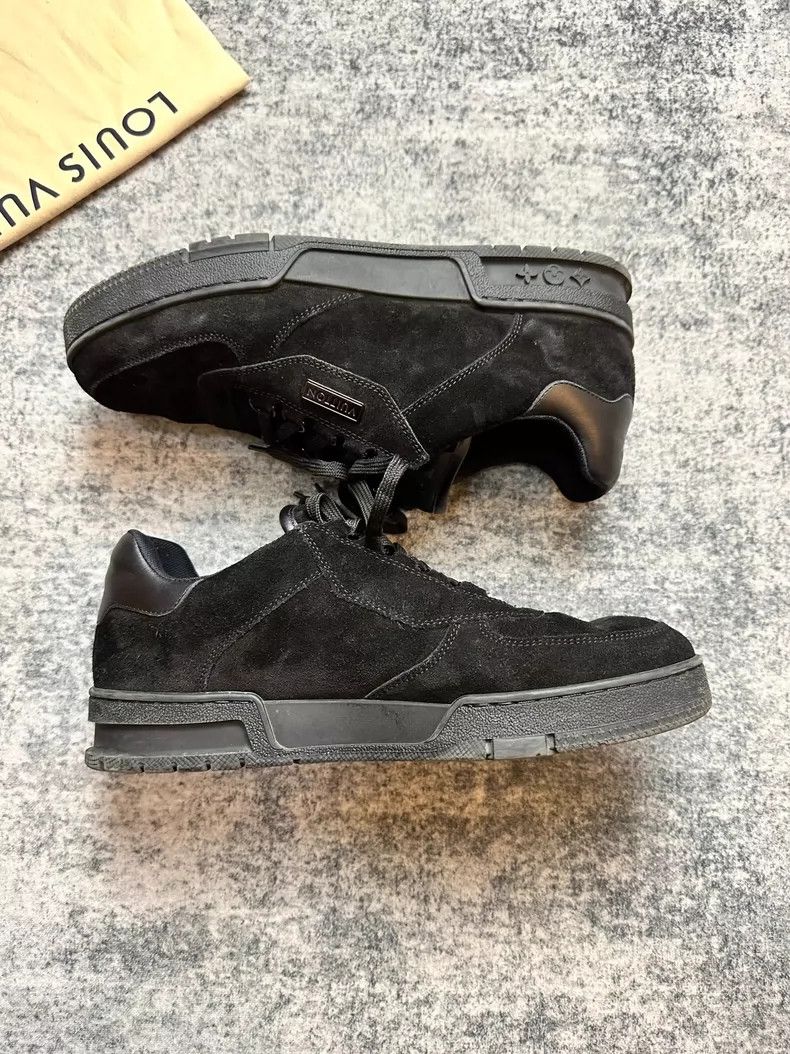 Louis Vuitton Louis Vuitton Black Warrior Trainer Size 7.5-yf Size US 7.5 / EU 40-41 - 3 Thumbnail