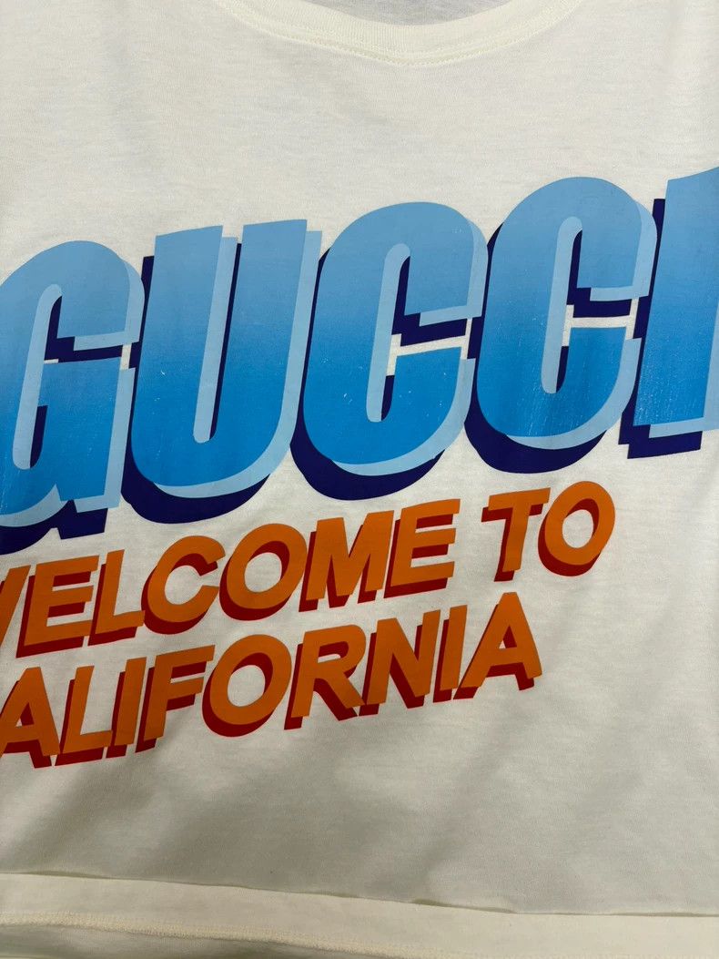 Gucci Gucci California Limited Logo Short Sleeve Shirt-yf Size US S / EU 44-46 / 1 - 3 Thumbnail