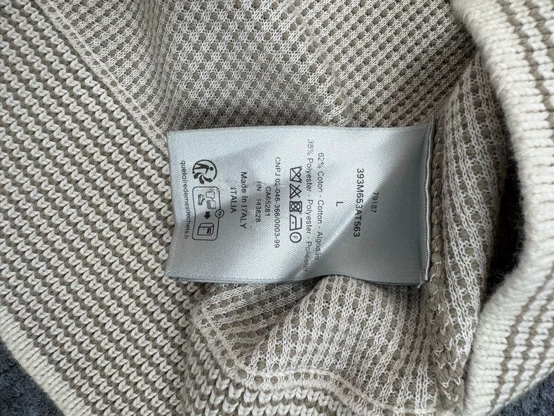 Dior Dior Beach Knit Short Sleeve Top-yf Size US L / EU 52-54 / 3 - 6 Thumbnail