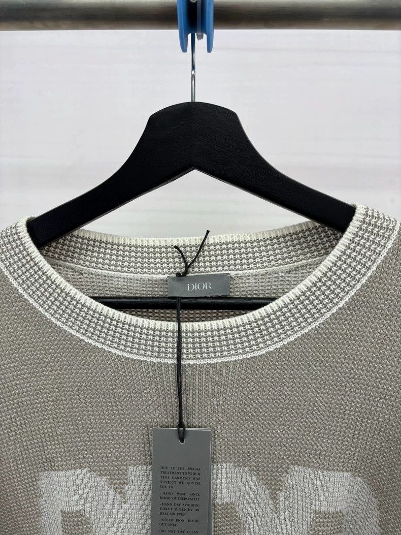 Dior Dior Beach Knit Short Sleeve Top-yf Size US L / EU 52-54 / 3 - 3 Thumbnail