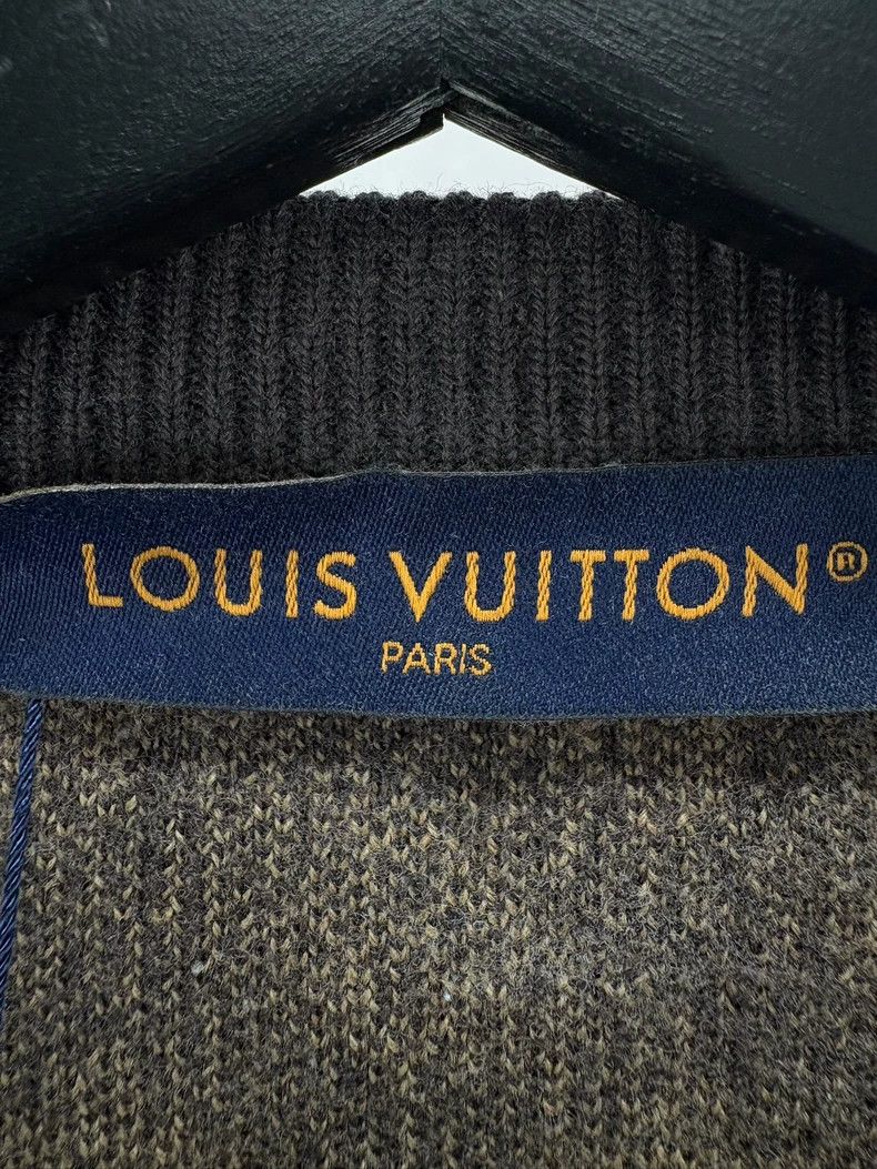 Louis Vuitton Louis Vuitton Brown Embroidered Graphic Sweatshirt-yf Size US M / EU 48-50 / 2 - 6 Thumbnail