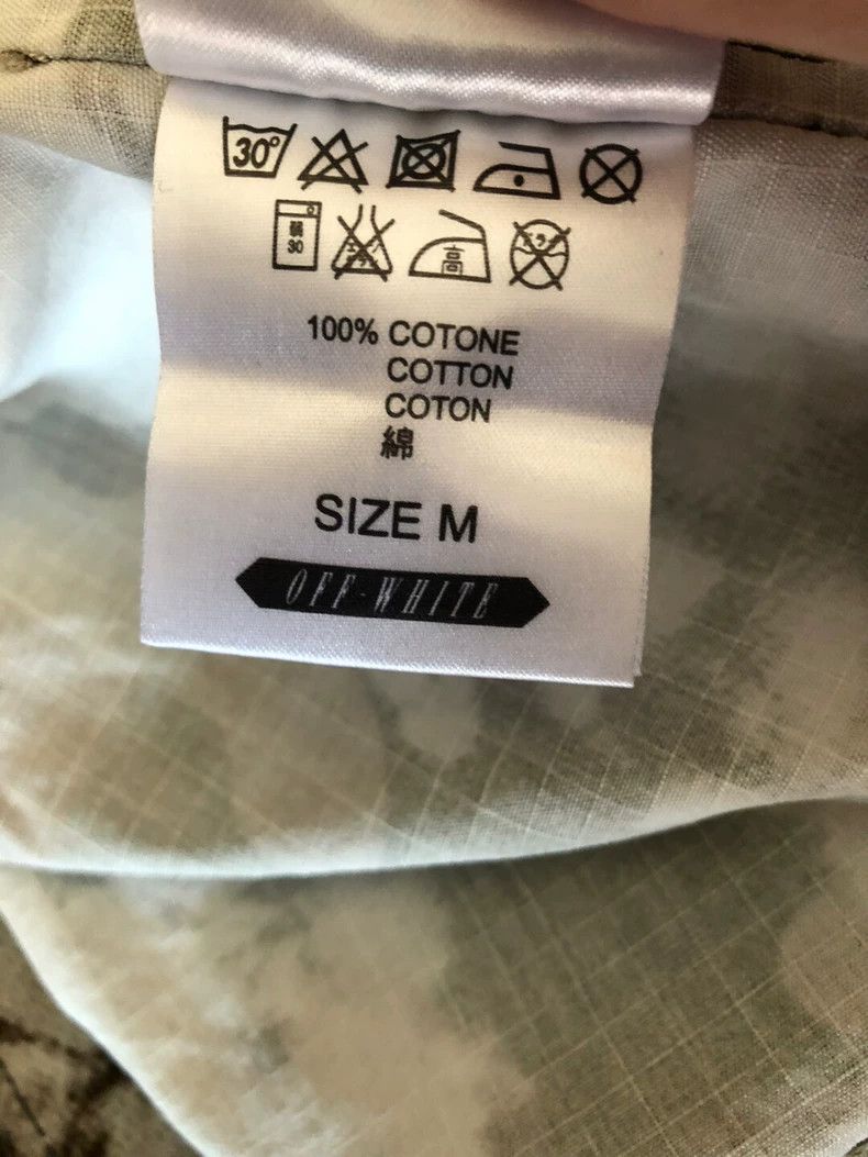 Off-White Offwhite Camouflage Jacket with Black Ties-yf Size US M / EU 48-50 / 2 - 6 Thumbnail
