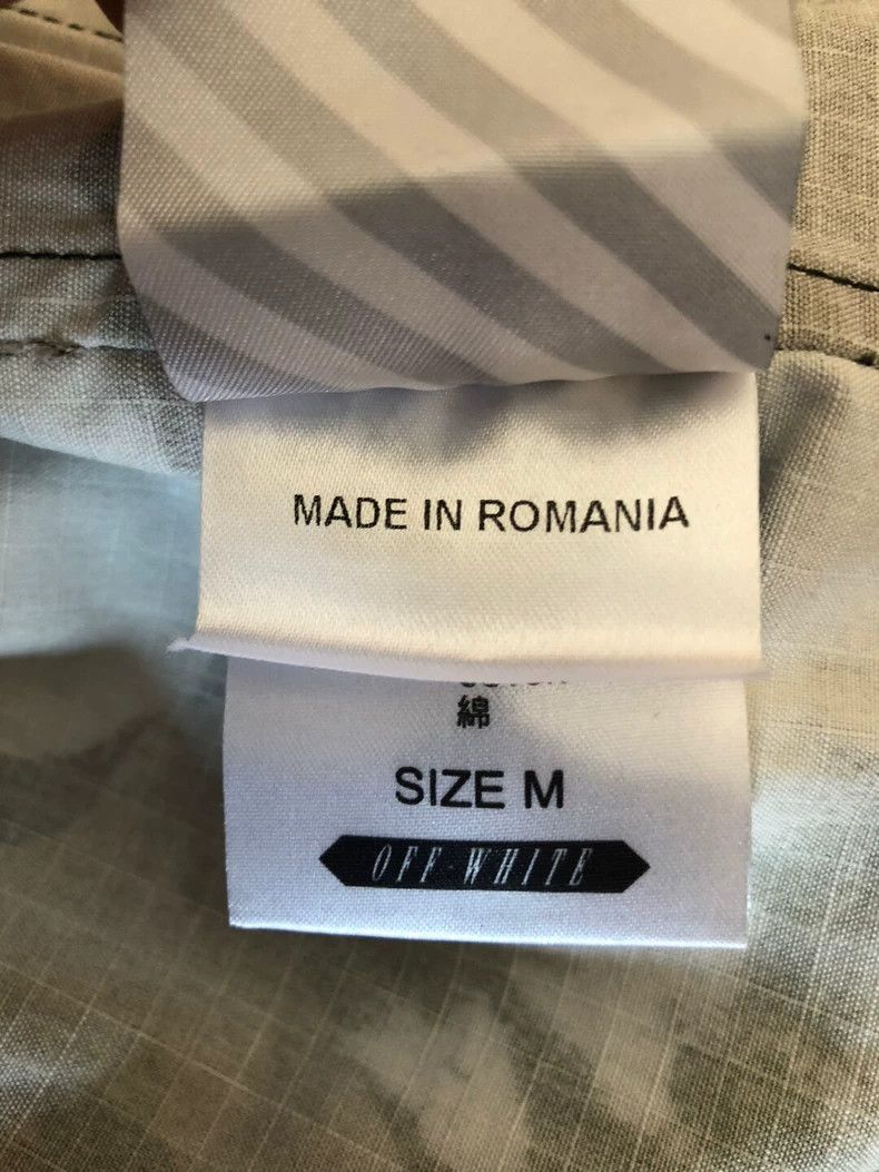 Off-White Offwhite Camouflage Jacket with Black Ties-yf Size US M / EU 48-50 / 2 - 5 Thumbnail