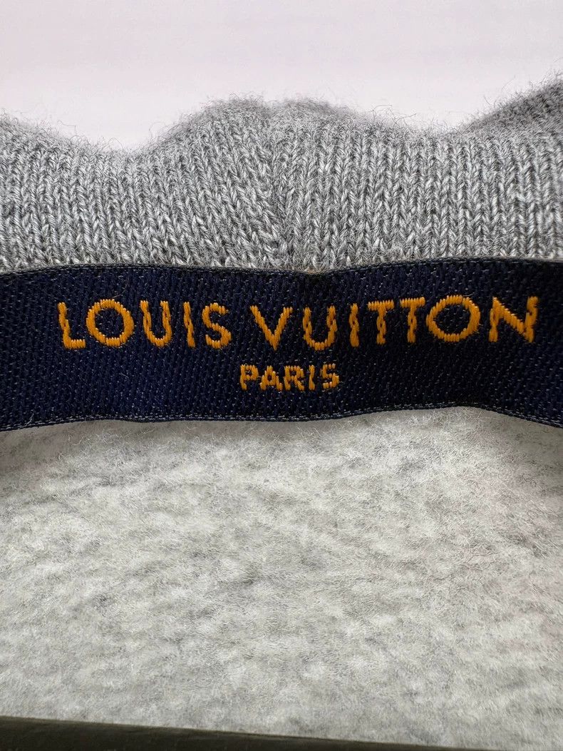 Louis Vuitton Louis Vuitton Gray Logo Zip Hoodie Medium-yf Size US M / EU 48-50 / 2 - 5 Thumbnail