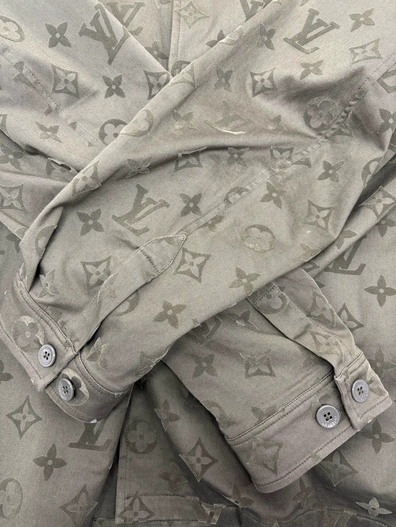 Louis Vuitton Louis Vuitton Long Sleeve Shirt with Logo-yf Size US XXL / EU 58 / 5 - 4 Thumbnail