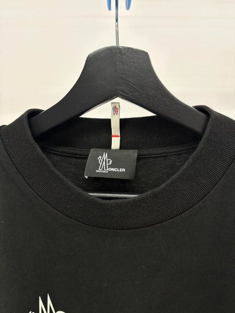 Moncler Genius Moncler Black Logo Print Long Sleeve Sweatshirt-yf Size US XXL / EU 58 / 5 - 4 Thumbnail