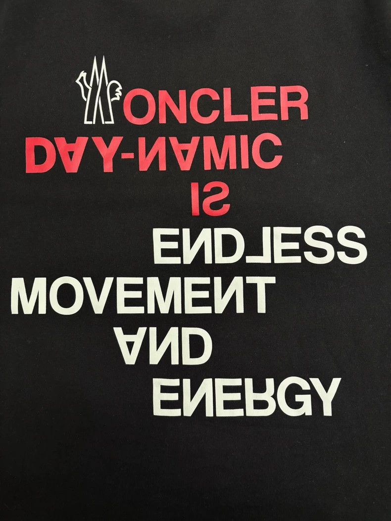 Moncler Genius Moncler Black Logo Print Long Sleeve Sweatshirt-yf Size US XXL / EU 58 / 5 - 3 Thumbnail