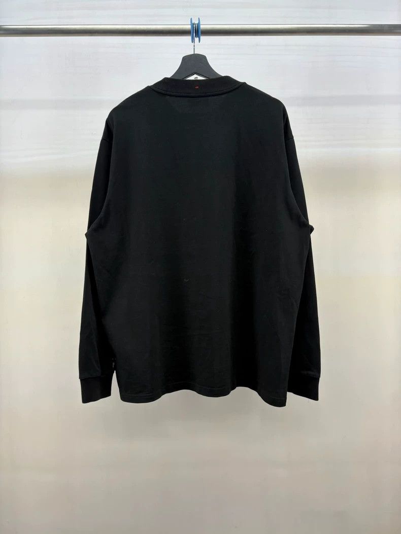 Moncler Genius Moncler Black Logo Print Long Sleeve Sweatshirt-yf Size US XXL / EU 58 / 5 - 2 Thumbnail