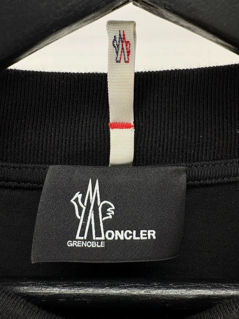 Moncler Genius Moncler Black Logo Print Long Sleeve Sweatshirt-yf Size US XXL / EU 58 / 5 - 6 Thumbnail