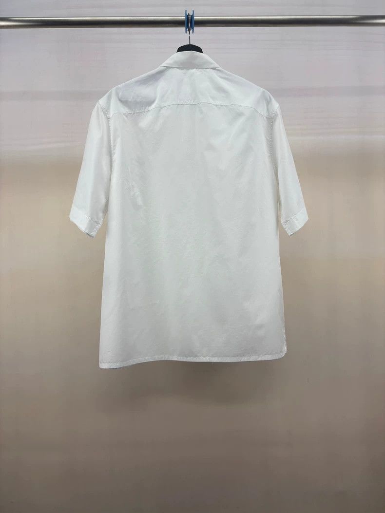 Dior Dior White Short Sleeve Shirt AJ Collaboration-yf Size US M / EU 48-50 / 2 - 2 Thumbnail
