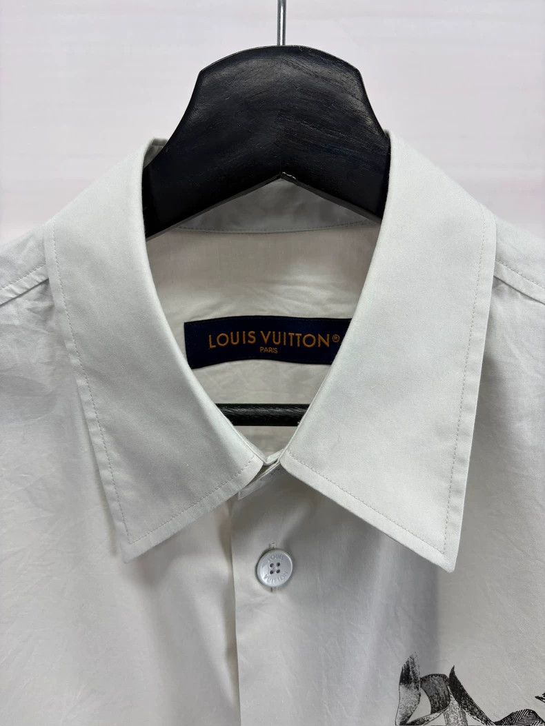 Louis Vuitton Louis Vuitton Peace Dove Short Sleeve Shirt-yf Size US XS / EU 42 / 0 - 5 Thumbnail
