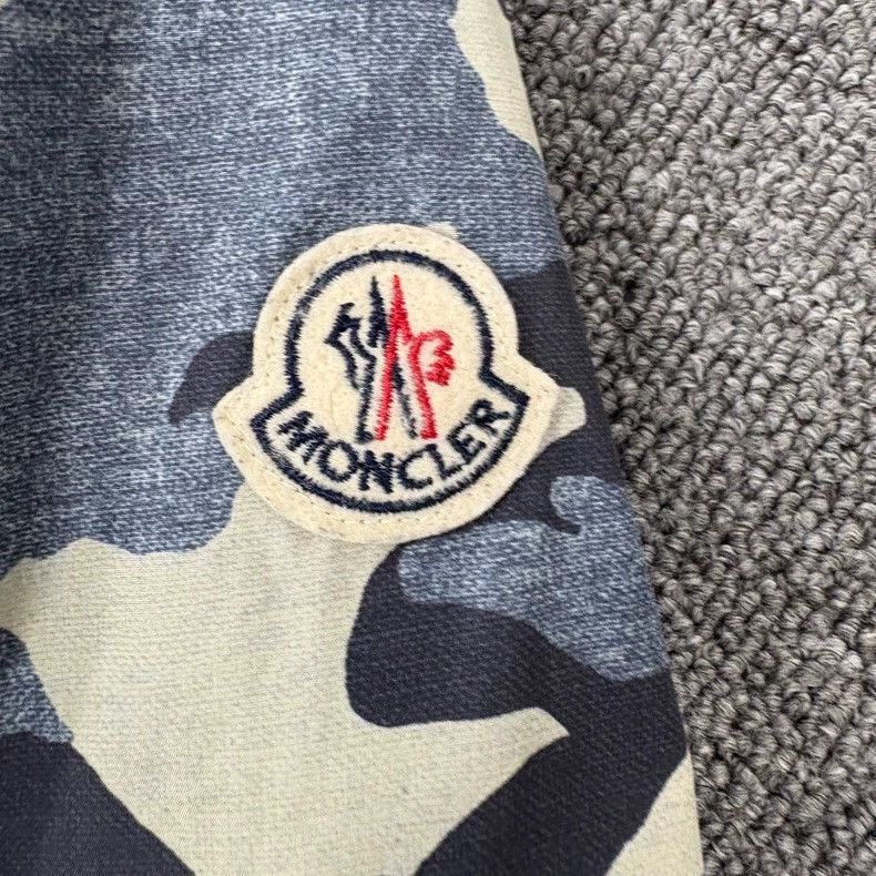 Moncler Moncler Blue Camouflage Windbreaker Jacket-yf Size US M / EU 48-50 / 2 - 4 Thumbnail