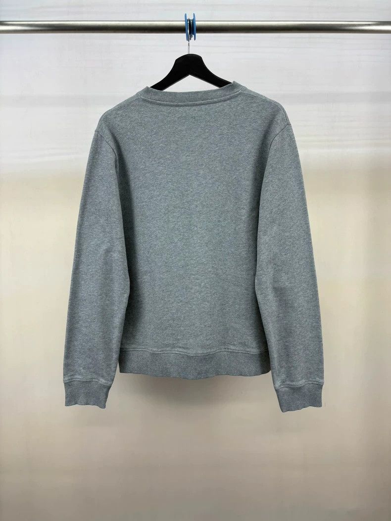 Loewe Loewe Gray Embroidered Logo Sweatshirt Size M-yf Size US M / EU 48-50 / 2 - 2 Thumbnail