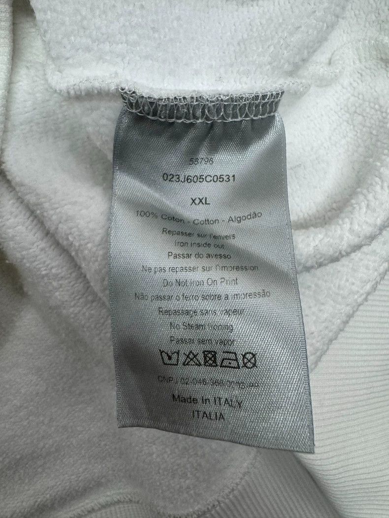 Dior Dior x Daniel Araham Crystal Hoodie-yf Size US XXL / EU 58 / 5 - 5 Thumbnail
