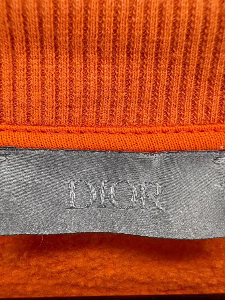 Dior Dior Orange CD Logo Embroidered Sweatshirt XXL-yf Size US XXL / EU 58 / 5 - 6 Thumbnail