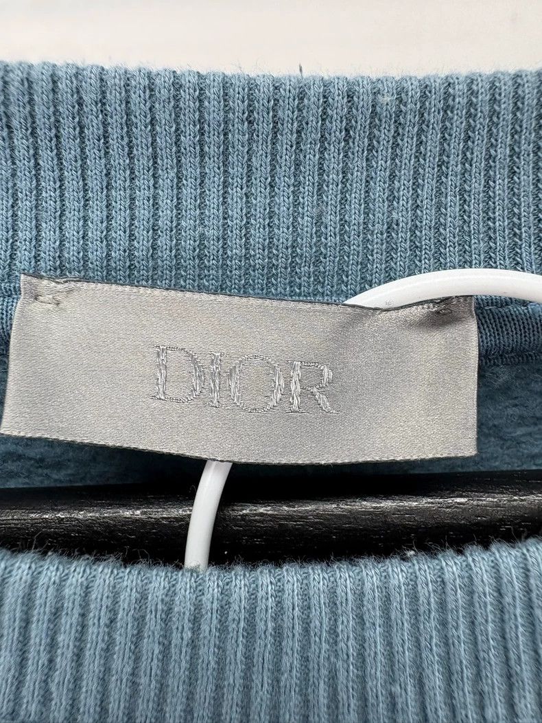 Dior Dior Embroidered Logo Sweatshirt Size L-yf Size US L / EU 52-54 / 3 - 5 Thumbnail