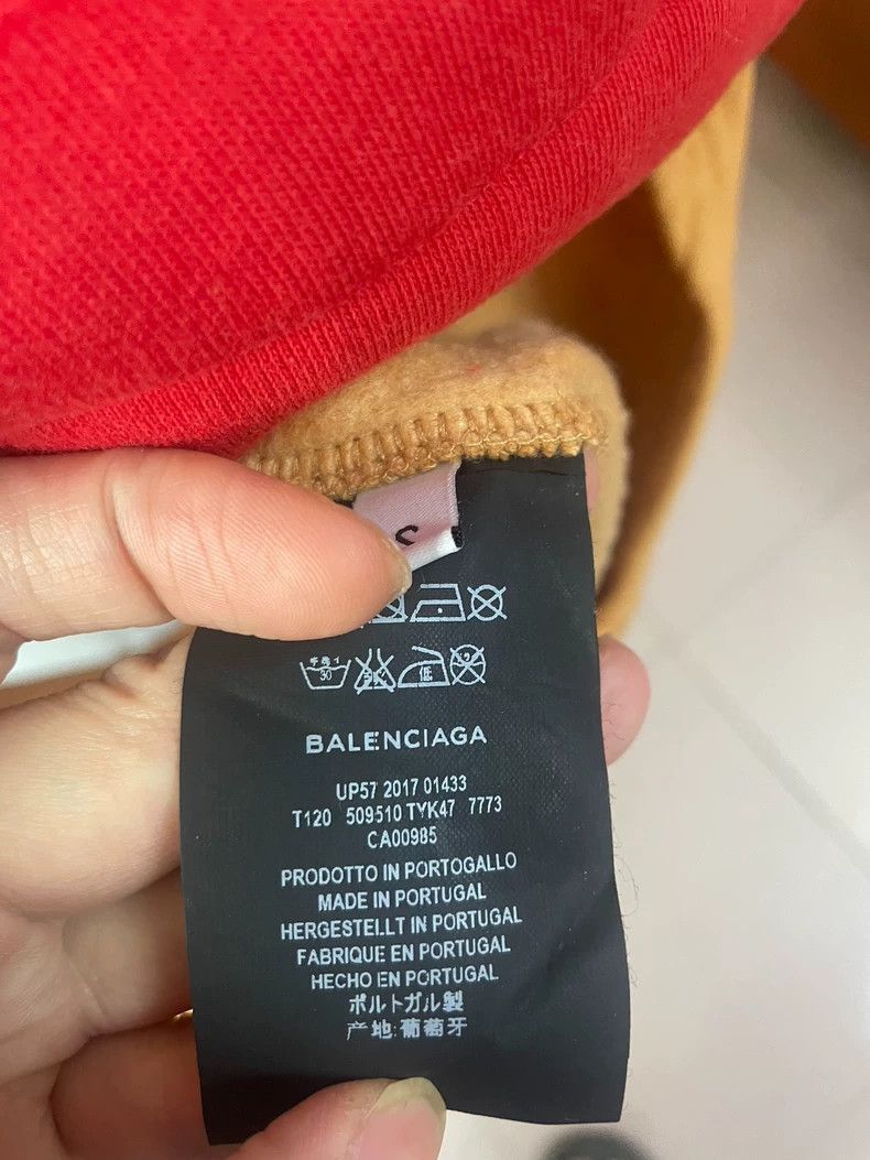 Balenciaga Balenciaga Logo Hoodie with Loose Fit-yf Size US S / EU 44-46 / 1 - 4 Thumbnail