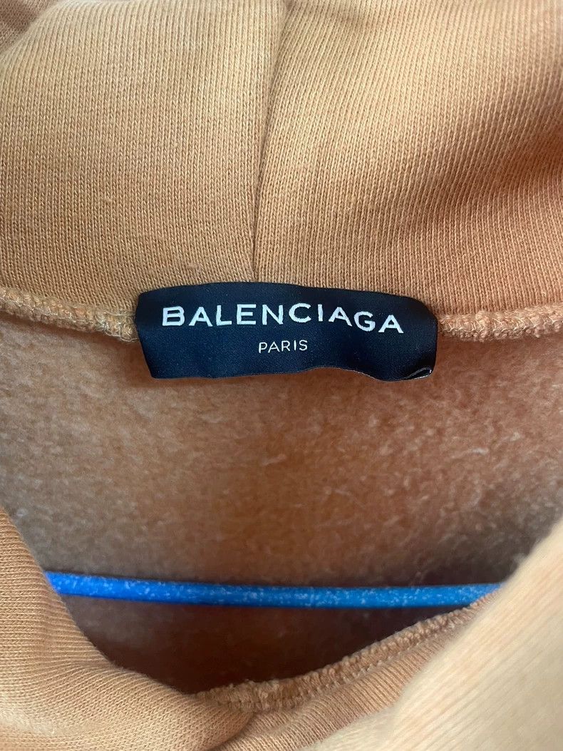 Balenciaga Balenciaga Logo Hoodie with Loose Fit-yf Size US S / EU 44-46 / 1 - 5 Thumbnail