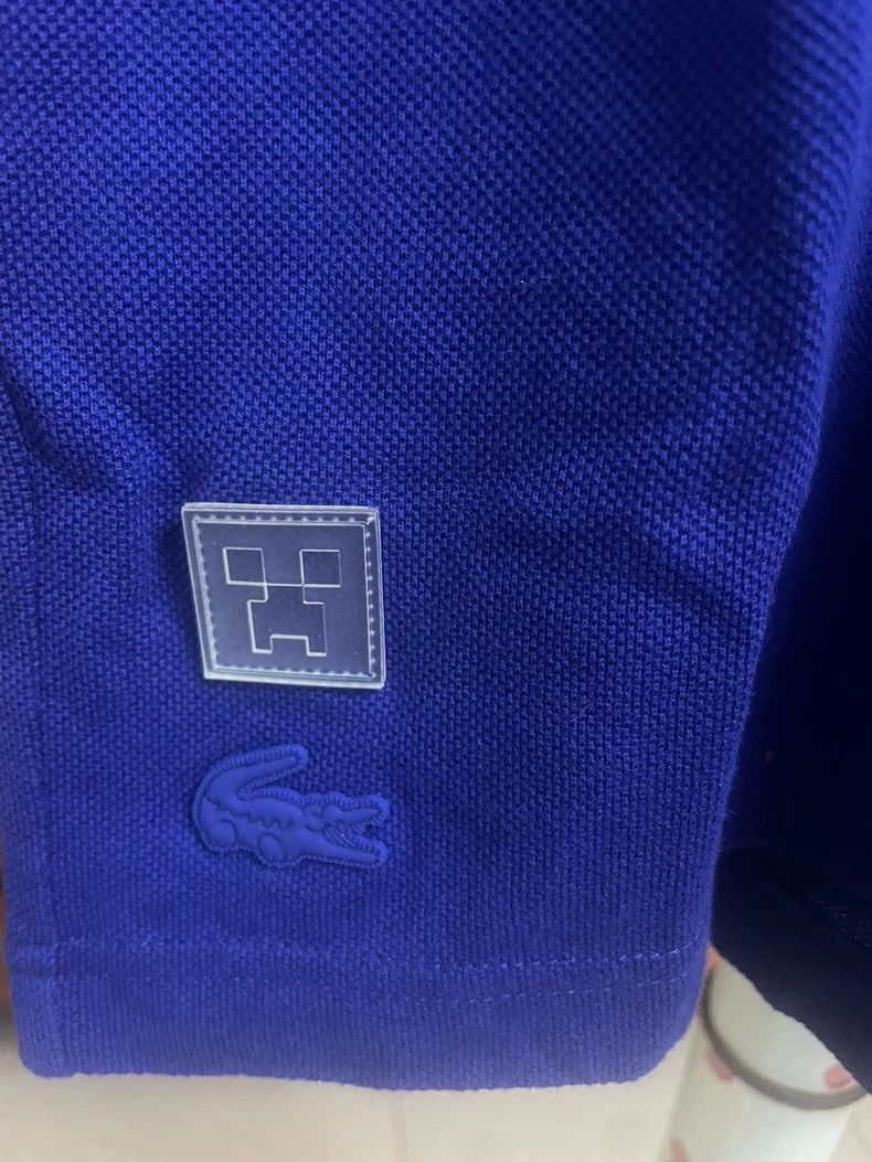 Lacoste Lacoste x Minecraft Short Sleeve Polo Shirt-yf Size US M / EU 48-50 / 2 - 2 Thumbnail