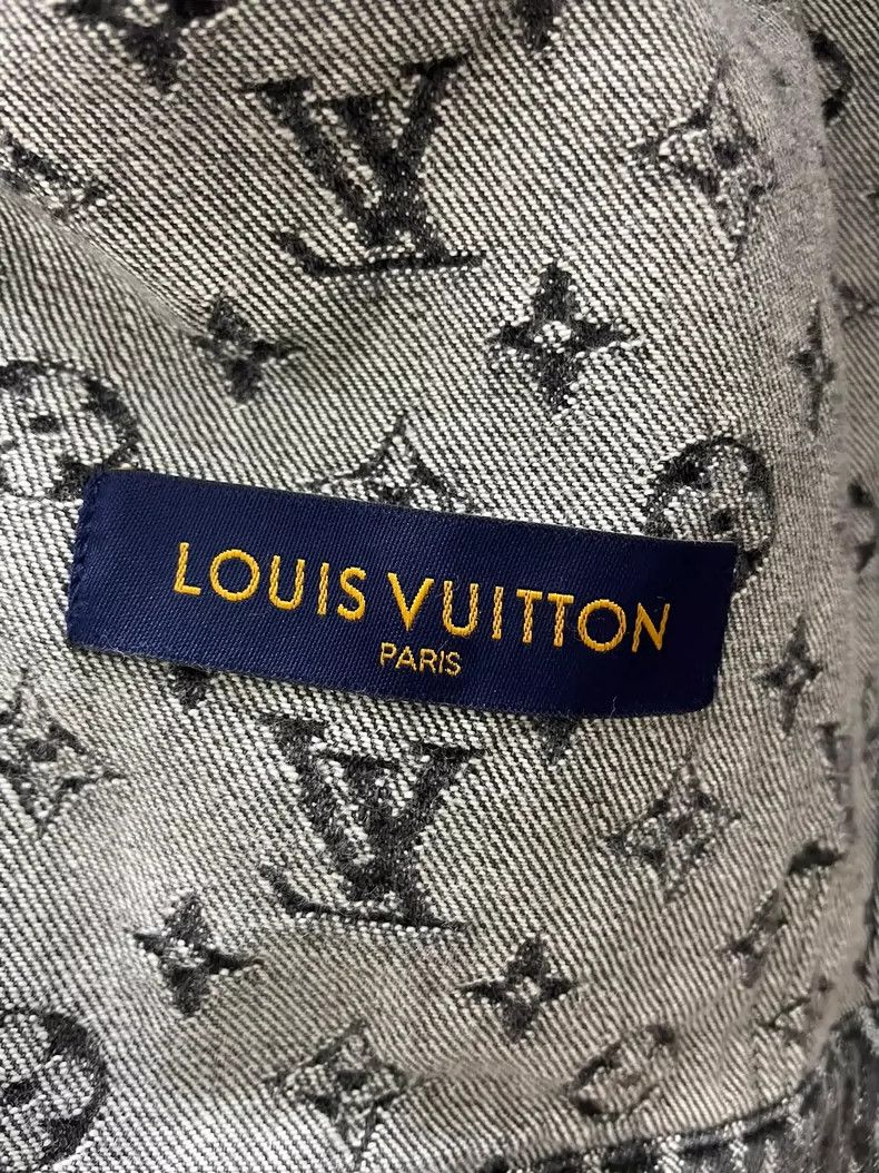 Louis Vuitton Louis Vuitton Denim Jacket from Nigo Collaboration-yf Size US M / EU 48-50 / 2 - 4 Thumbnail