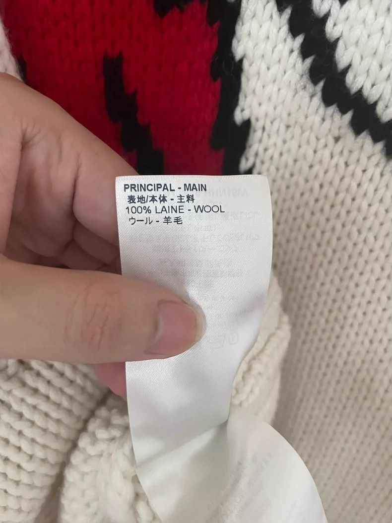 Louis Vuitton Louis Vuitton Letter Logo Knit Cardigan-yf Size US S / EU 44-46 / 1 - 5 Thumbnail