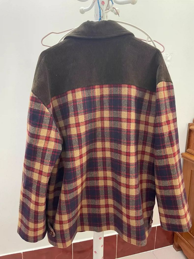 Gucci Gucci Plaid Wool Jacket with Logo-yf Size US L / EU 52-54 / 3 - 2 Thumbnail