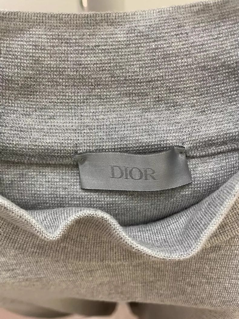 Dior Dior High Neck Box Logo Short Sleeve Shirt-yf Size US S / EU 44-46 / 1 - 3 Thumbnail