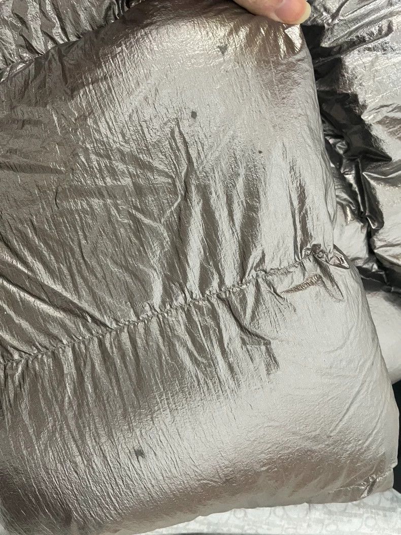 Moncler Genius Moncler Rick Owens Silver Long Down Jacket-yf Size US M / EU 48-50 / 2 - 8 Thumbnail