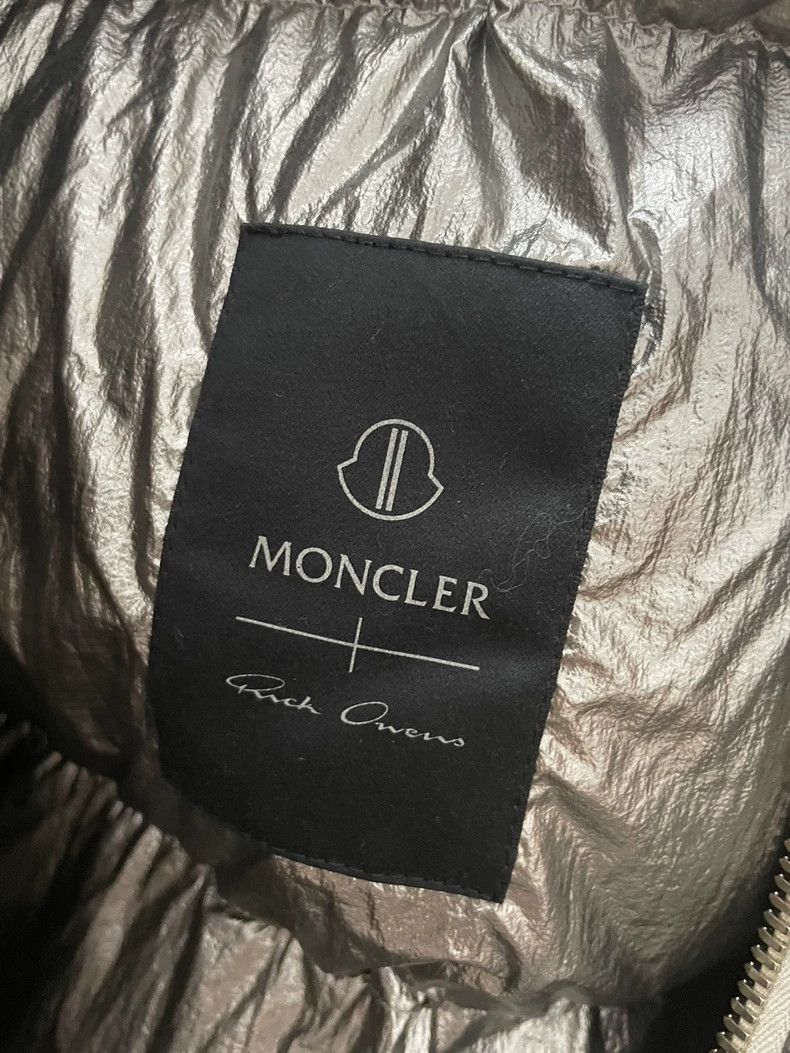 Moncler Genius Moncler Rick Owens Silver Long Down Jacket-yf Size US M / EU 48-50 / 2 - 4 Thumbnail