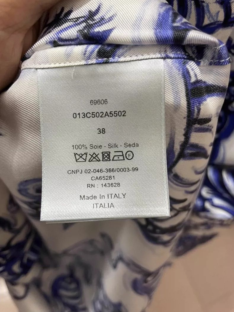 Dior Dior Tiger Logo Button-Up Shirt-yf Size US M / EU 48-50 / 2 - 5 Thumbnail
