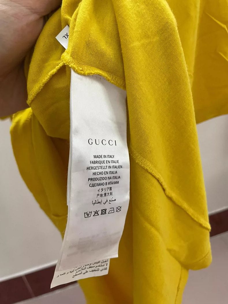 Gucci Gucci Logo Short Sleeve Tee Collaboration-yf Size US S / EU 44-46 / 1 - 2 Thumbnail