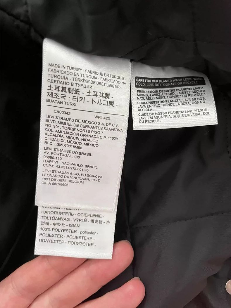 Levi's Supreme Levi's Nylon Jacket Black-yf Size US L / EU 52-54 / 3 - 5 Thumbnail