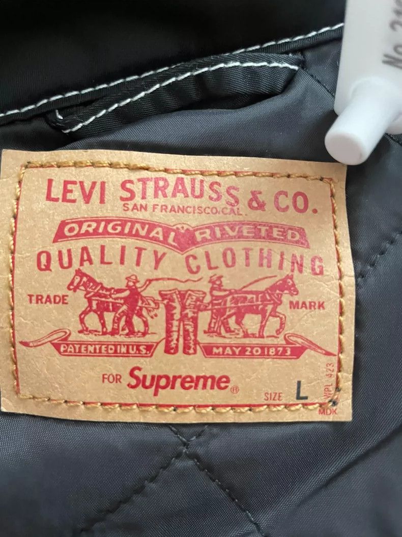 Levi's Supreme Levi's Nylon Jacket Black-yf Size US L / EU 52-54 / 3 - 4 Thumbnail