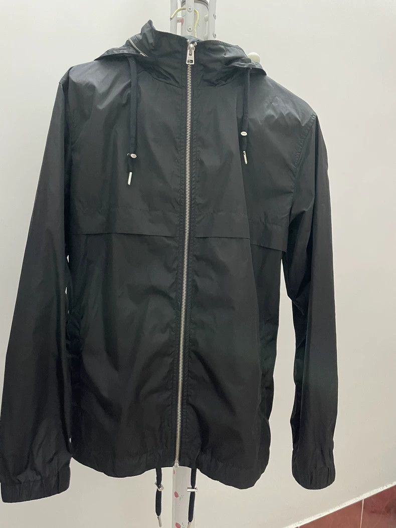 AMI Black Heart Pattern Hooded Jacket-yf Size US M / EU 48-50 / 2 - 2 Thumbnail