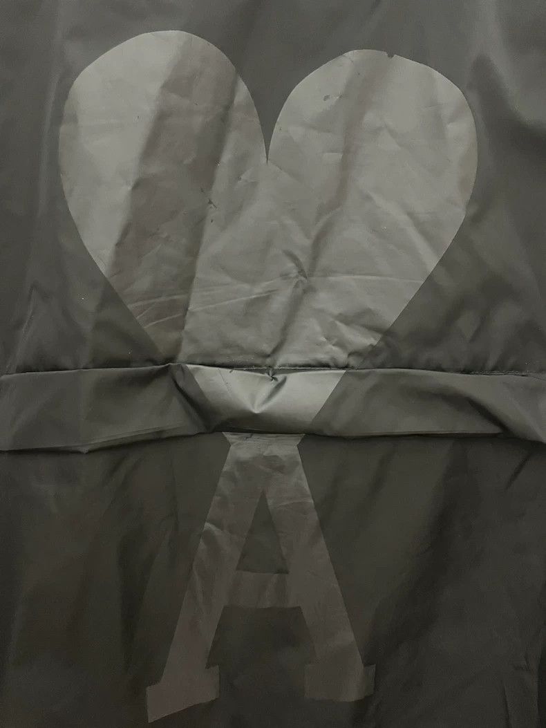 AMI Black Heart Pattern Hooded Jacket-yf Size US M / EU 48-50 / 2 - 3 Thumbnail