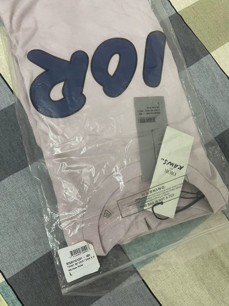 Dior Dior Kaws Collaboration Logo Short Sleeve Shirt-yf Size US L / EU 52-54 / 3 - 5 Thumbnail