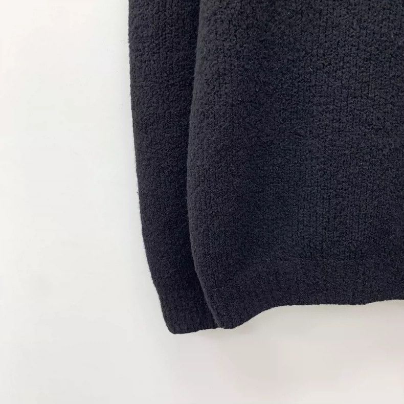Louis Vuitton Louis Vuitton Black Logo Knit Sweater M-yf Size US M / EU 48-50 / 2 - 4 Thumbnail