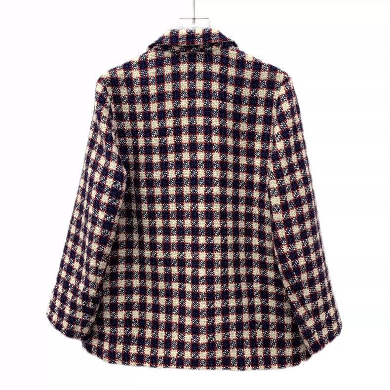 Gucci Gucci Colorful Checkered Long Sleeve Blazer-yf Size US M / EU 48-50 / 2 - 2 Thumbnail