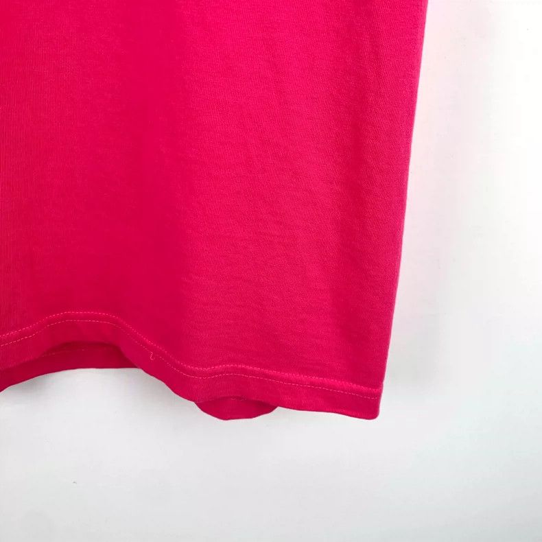 Balenciaga Balenciaga Pink Logo Round Neck Short Sleeve T-Shirt-yf Size US M / EU 48-50 / 2 - 4 Thumbnail