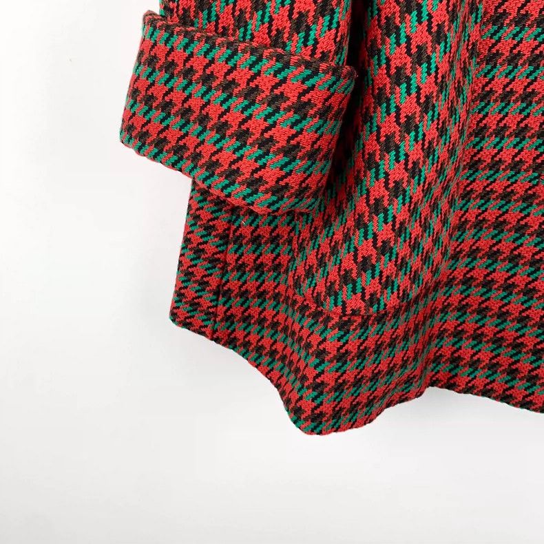 Gucci Gucci Color Block Wool Coat with Button Closure-yf Size US S / EU 44-46 / 1 - 4 Thumbnail