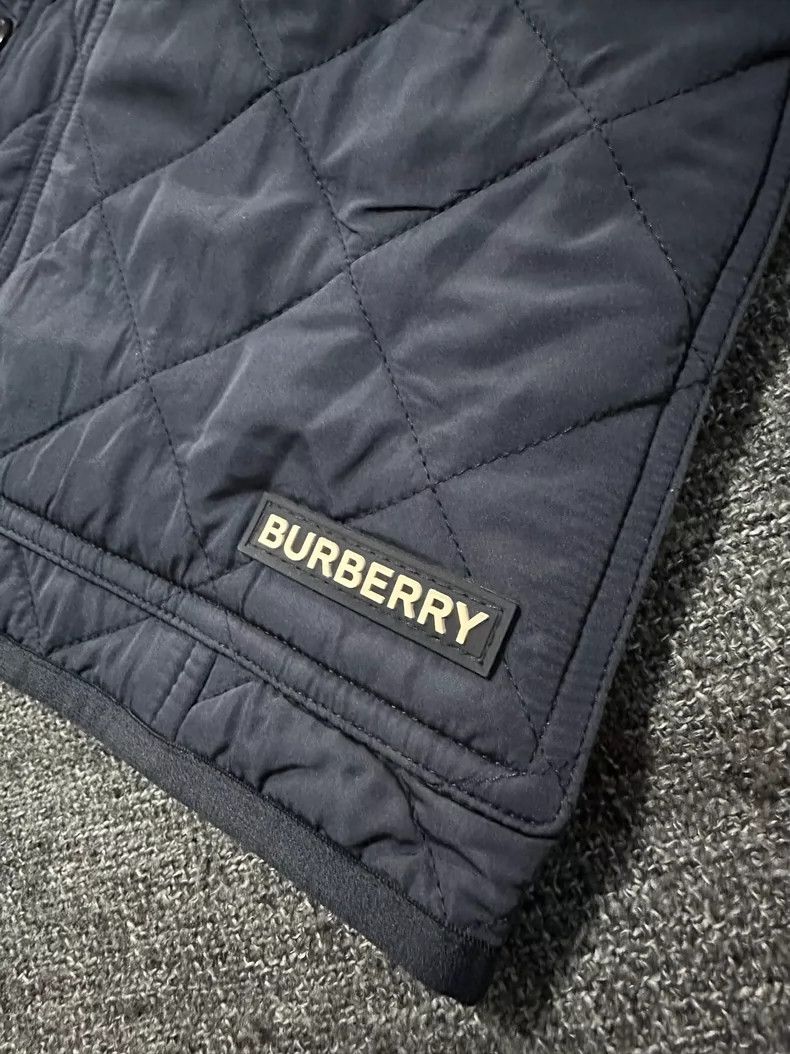 Burberry Burberry Blue Women's Diamond Quilted Jacket-yf Size US S / EU 44-46 / 1 - 6 Thumbnail