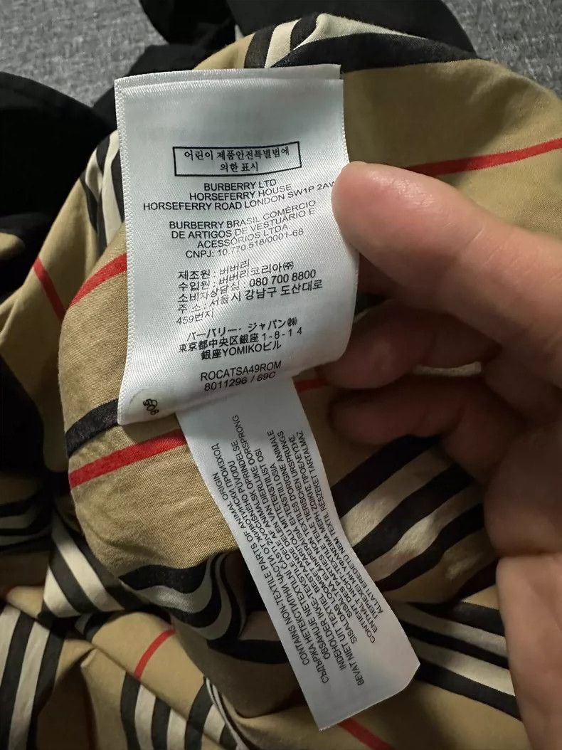 Burberry Burberry Men's Classic Logo Trench Coat-yf Size US L / EU 52-54 / 3 - 8 Thumbnail